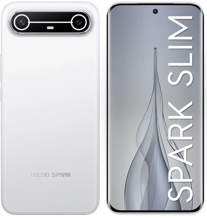 Смартфон Tecno Spark Slim 8GB/256GB Slim White (KM7k)