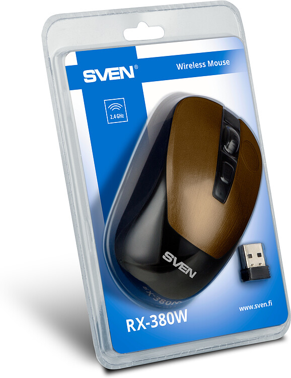 Мышь Sven RX-380W античная бронза (SV-020583)