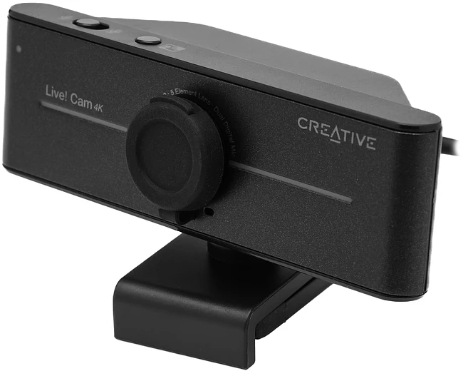 Веб-камера Creative Live! Cam 4K VF0990 черный (73VF099000000)