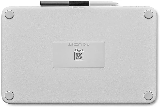 Графический планшет Wacom One 12 белый (DTC121W0B)