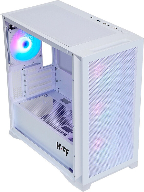 Корпус HAFF Glory Mini mATX без БП White