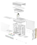 Корпус DeepCool CL6600 WH белый (R-CL6600-WHNNA0-G)