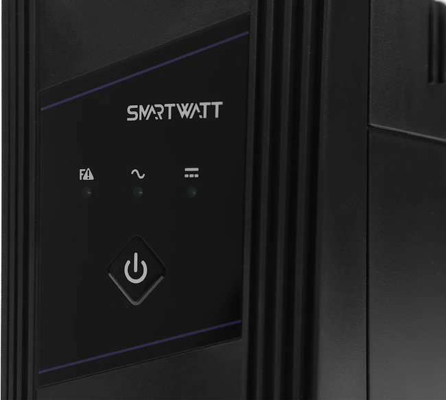Источник бесперебойного питания Smartwatt Uni 850 черный (3703020390005)