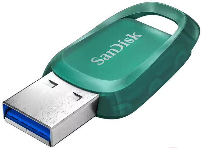 USB Flash-накопитель SanDisk CZ96 Ultra Eco 512GB Blue/Green (SDCZ96-512G-G46)
