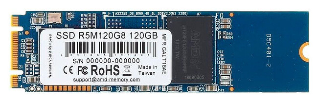 SSD диск AMD Radeon R5 120GB (R5M120G8) SSD диск AMD Radeon R5 120GB (R5M120G8)