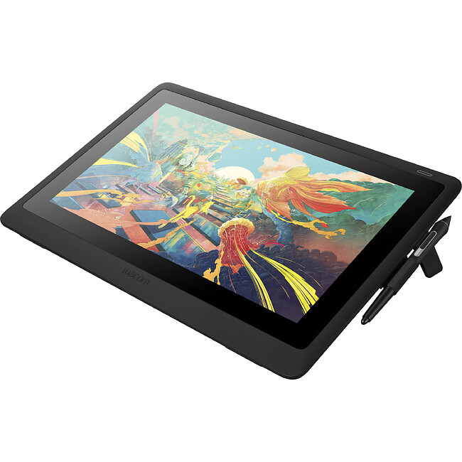 Графический планшет Wacom Cintiq черный (DTK1660K0B)