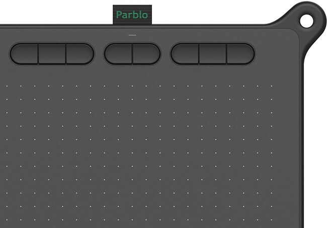 Графический планшет Parblo Ninos M Black