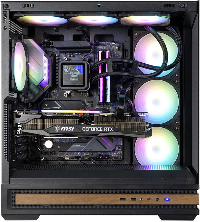 Корпус Zalman P40 Namu Black