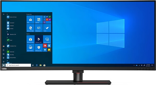 Монитор Lenovo 39.7" ThinkVision P40w-20 черный (62C1GAR6CB) Монитор Lenovo 39.7" ThinkVision P40w-20 черный (62C1GAR6CB)