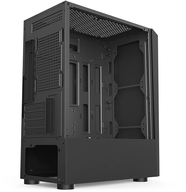 Корпус Bloody BD-CC102F черный без БП (BD-CC102F-BK)