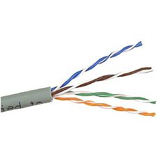 Кабель TWT TWT-5EUTP-PT-GY 305м серый