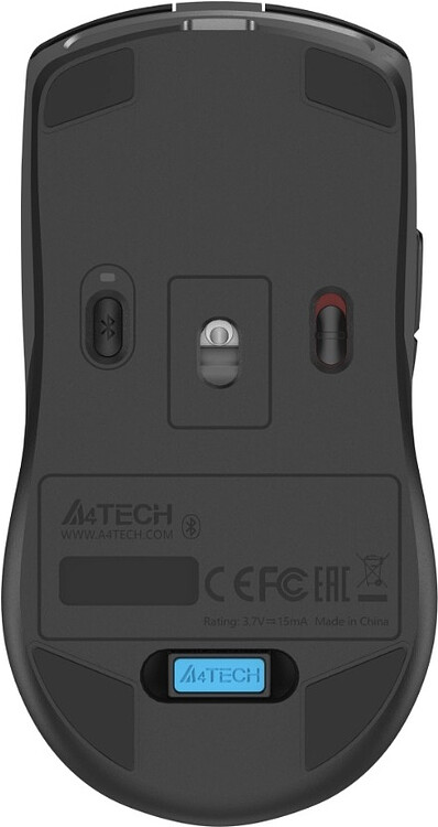 Мышь A4Tech Fstyler FB50CS Plus черный