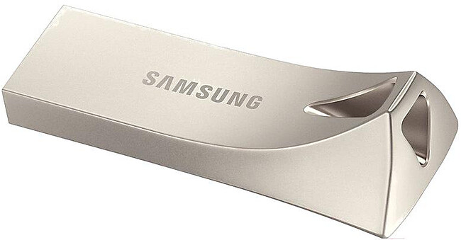 USB Flash-накопитель Samsung BAR Plus 128GB серебристый (MUF-128BE3/APC)