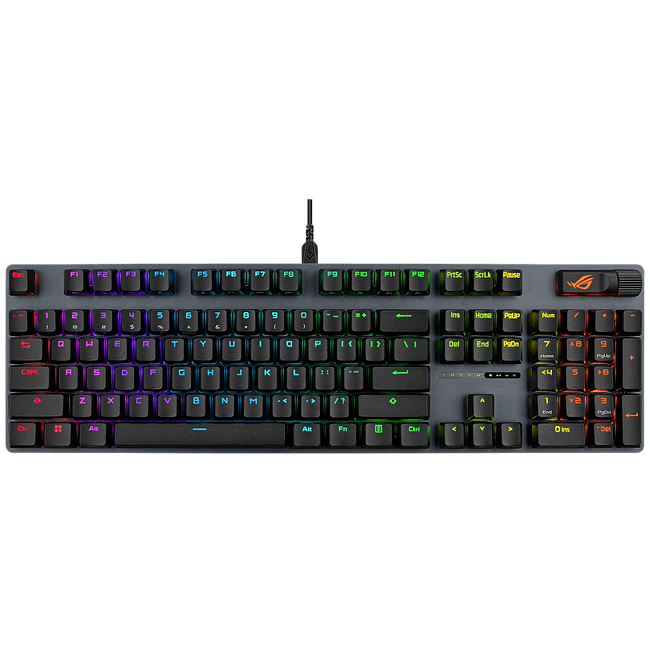Клавиатура Asus XA14 ROG Strix Scope II X NX Snow V2 ABS (90MP03XF-BKRA00)