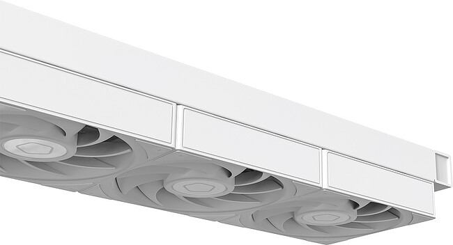 Система жидкостного охлаждения для процессора ID-Cooling FX360 LCD PE White