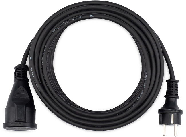 Удлинитель Starwind ST-PS1.20/FRB-16 черный