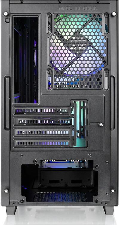 Корпус Thermaltake Versa H16 TG ARGB mATX без БП Black (CA-1Y8-00S1WN-02)