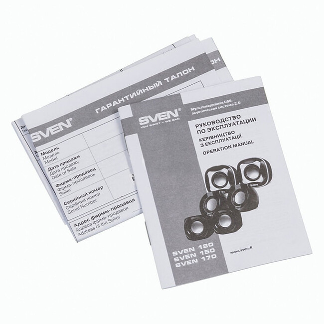 Акустика Sven 120 Black (SV-013493)