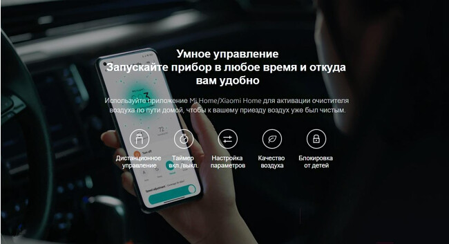Очиститель воздуха Xiaomi Smart Air Purifier 4 Pro (BHR5056EU)