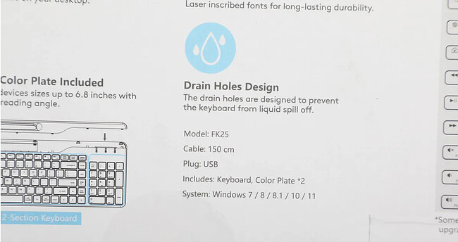 Клавиатура A4Tech Fstyler USB slim White белый/серый (FK25)