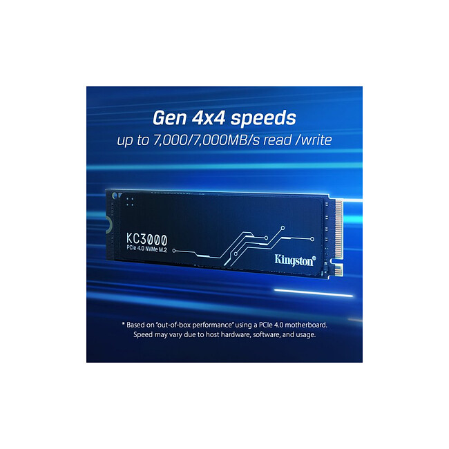 SSD диск Kingston KC3000 512GB (SKC3000S/512G)