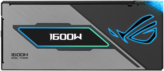 Блок питания ASUS ROG THOR Titanium III ROG-THOR-1600T3-Gaming 1600W (90YE00V1-B0NA00)