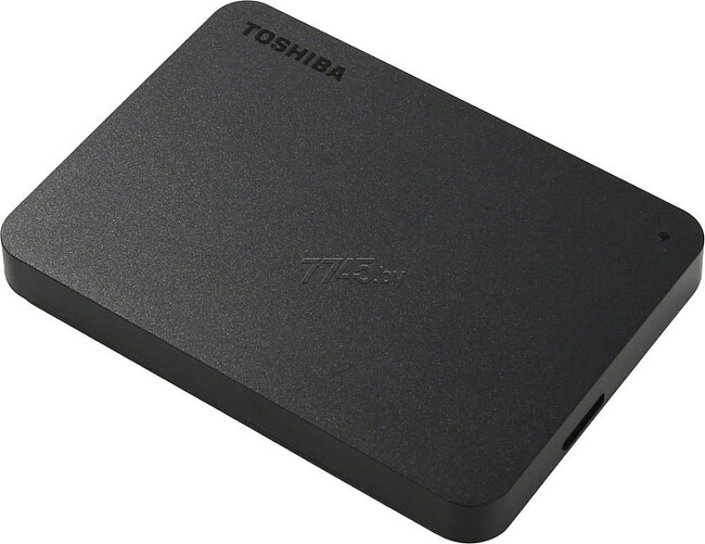 Внешний накопитель Toshiba Canvio Basics 2 TB 2,5'' USB 3.2 черный (HDTB520EK3AA)