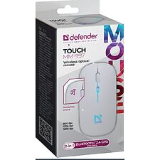 Мышь Defender Touch MM-997 белый (52998)