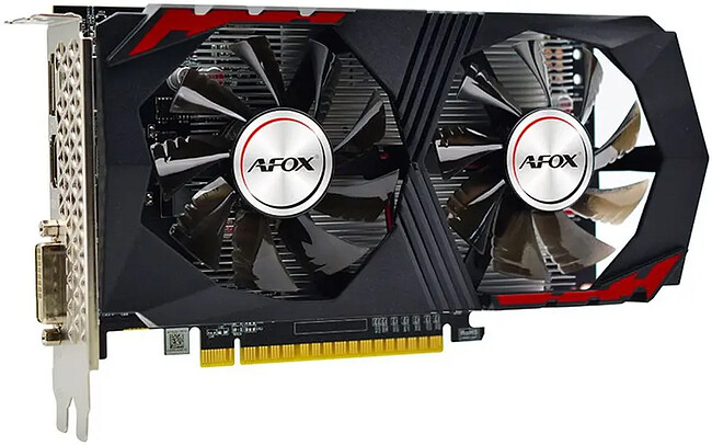 Видеокарта Afox GTX 1050 Ti Gaming 4GB GDDR5 (AF1050TI-4096D5H2-V6)