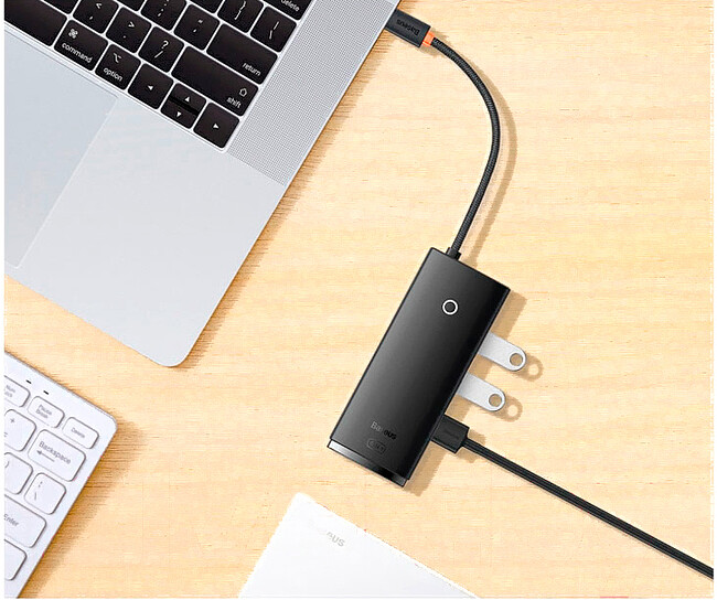 Док-станция Baseus Lite Series Black (WKQX040001)