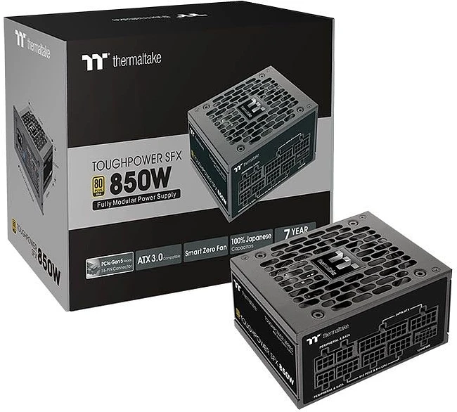 Блок питания Thermaltake Toughpower SFX 850W Gen.5 (PS-STP-0850FNFAPE-1)