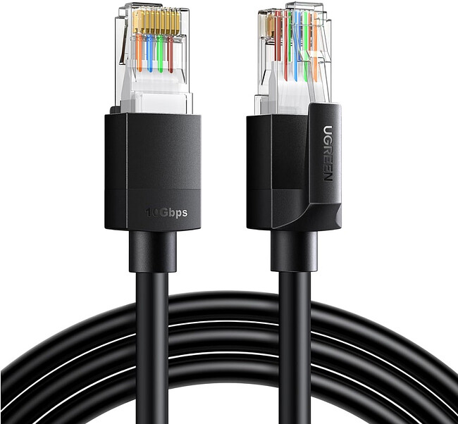 Патч-корд Ugreen NW316 2м Black (55172)