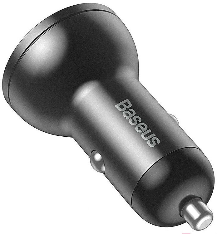Автомобильное зарядное Baseus Digital Display Gray (CCBX-0G)