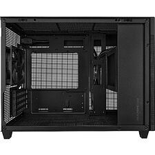 Корпус ASUS PRIME AP201 Tempered Glass mATX без БП Black (90DC00G0-B39010)