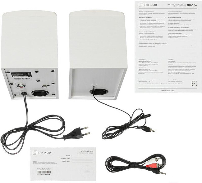 Акустика Oklick OK-164 белый