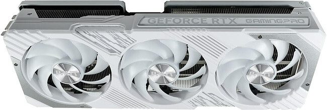 Видеокарта Palit GeForce RTX 4070 Ti SUPER GamingPro White OC 16GB GDDR6X (NED47TST19T2-1043W)