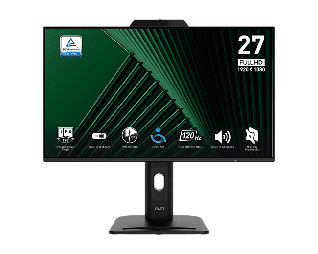 Монитор MSI Pro MP272PMG Black (9S6-3PD99T-004) Монитор MSI Pro MP272PMG Black (9S6-3PD99T-004)