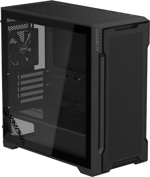 Корпус Gigabyte C102 Glass без БП черный (GB-C102G)
