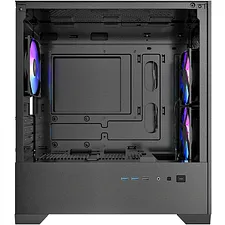 Корпус Azza Aerohex-M без БП черный (CSAZ-203A03M)