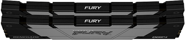 Оперативная память Kingston Fury Renegade Black 16GB DDR4 (KF432C16RB2K2/16)