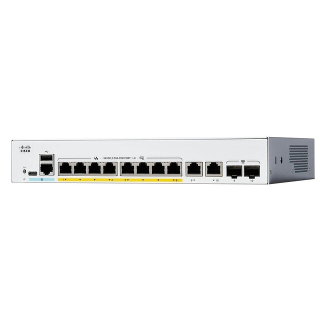 Коммутатор Cisco Catalyst 1300 (C1300-8T-E-2G)