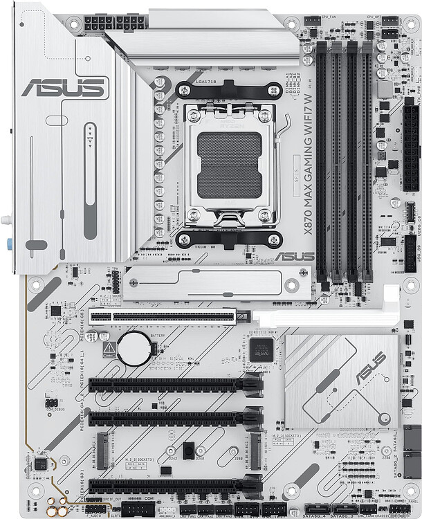 Материнская плата ASUS X870 Max Gaming WiFi7 W (90MB1LZ0-M0EAY0)