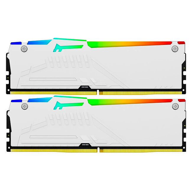 Оперативная память Kingston Fury Beast White RGB Expo 64GB DDR5 (KF560C30BWEAK2-64)