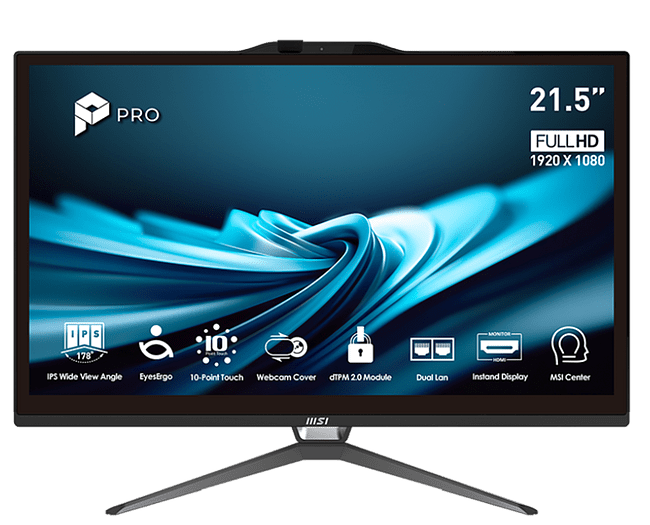 Моноблок MSI Pro AP222T 14M AiO Black (9S6-AC0151-645)