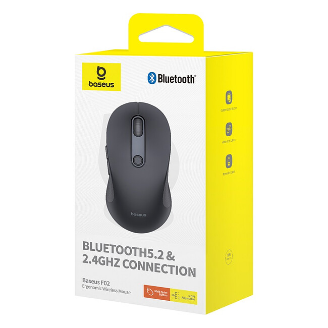 Мышь Baseus Ergonomic Cluster Black (B01055505111-01)