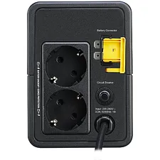 Источник бесперебойного питания APC Easy-UPS BVX700LUI-GR черный