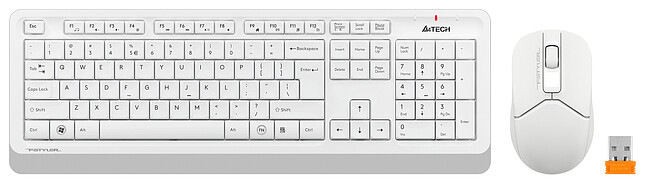 Набор периферии A4Tech Fstyler FG1012 белый