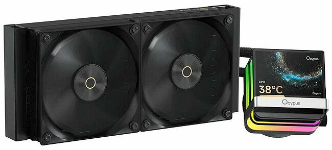 Система жидкостного охлаждения для процессора Ocypus Sigma L24 Pro BK Black (Sigma-L24-BK2ANWL00P-GL)