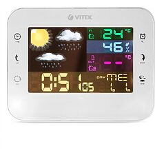 Метеостанция Vitek VT-6412 черный