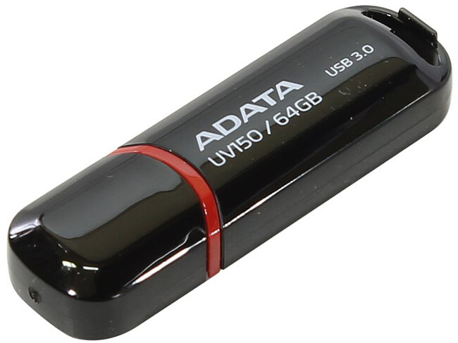 USB Flash-накопитель A-Data AUV150-64G-RBK 64GB